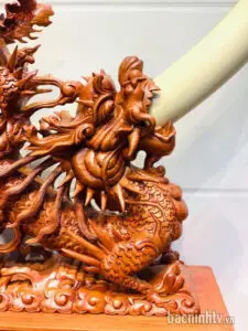 đồ gỗ mỹ nghệ truyền thống hình rồng