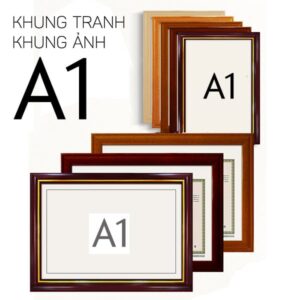Khung Tranh Gỗ A1