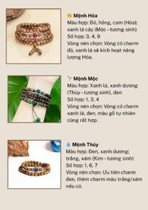 Vòng Tay Trầm Hương Hợp Mệnh Gì